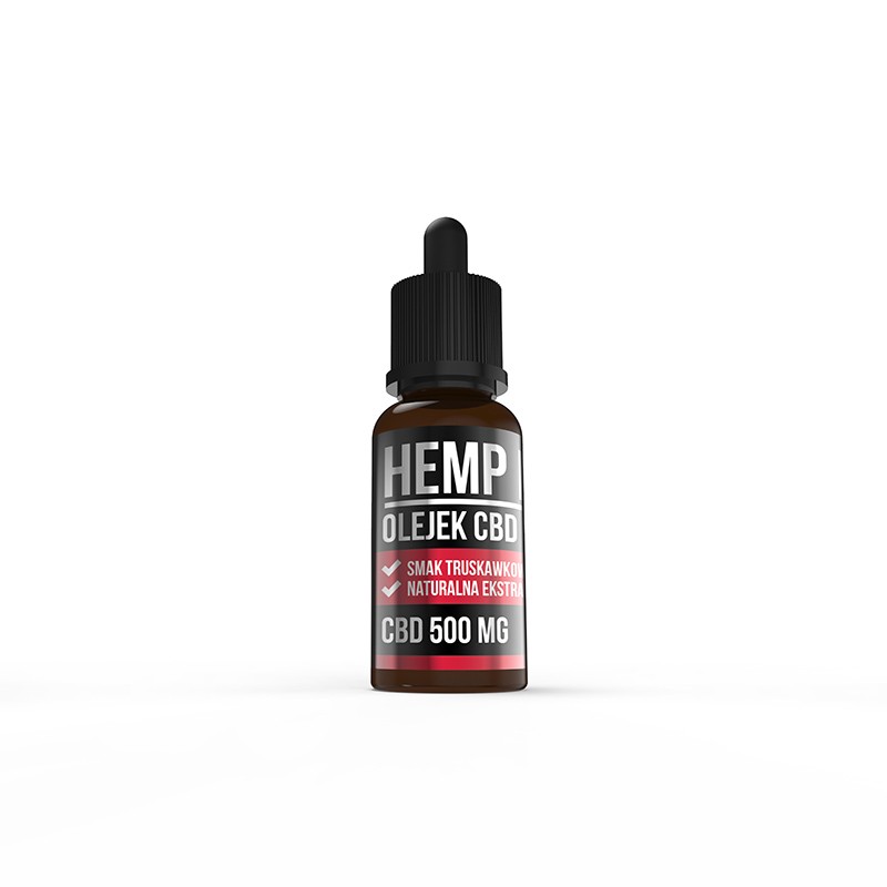 Hemp Pros Active truskawka 500 mg 10 ml