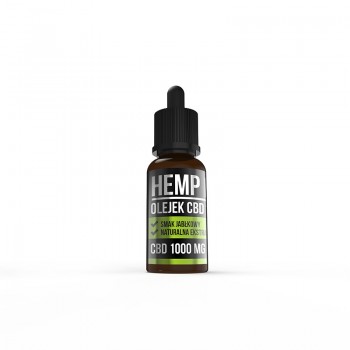 Hemp Pros Active jabłko 1000 mg 10 ml