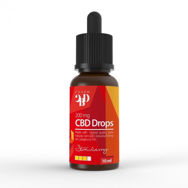 CBD Drops 200 mg 10 ml