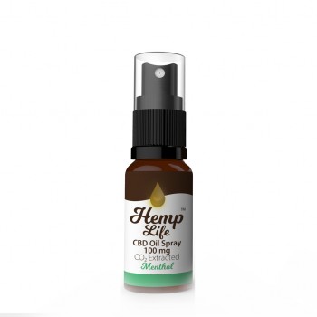 Hemp Life Spray Menthol 100 mg 10 ml