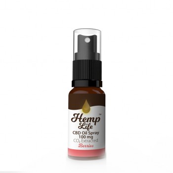 Hemp Life Spray Berries 100 mg 10 ml