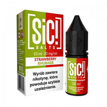 SIC! Salts Strawberry Rhubarb 20 mg/ml 10 ml