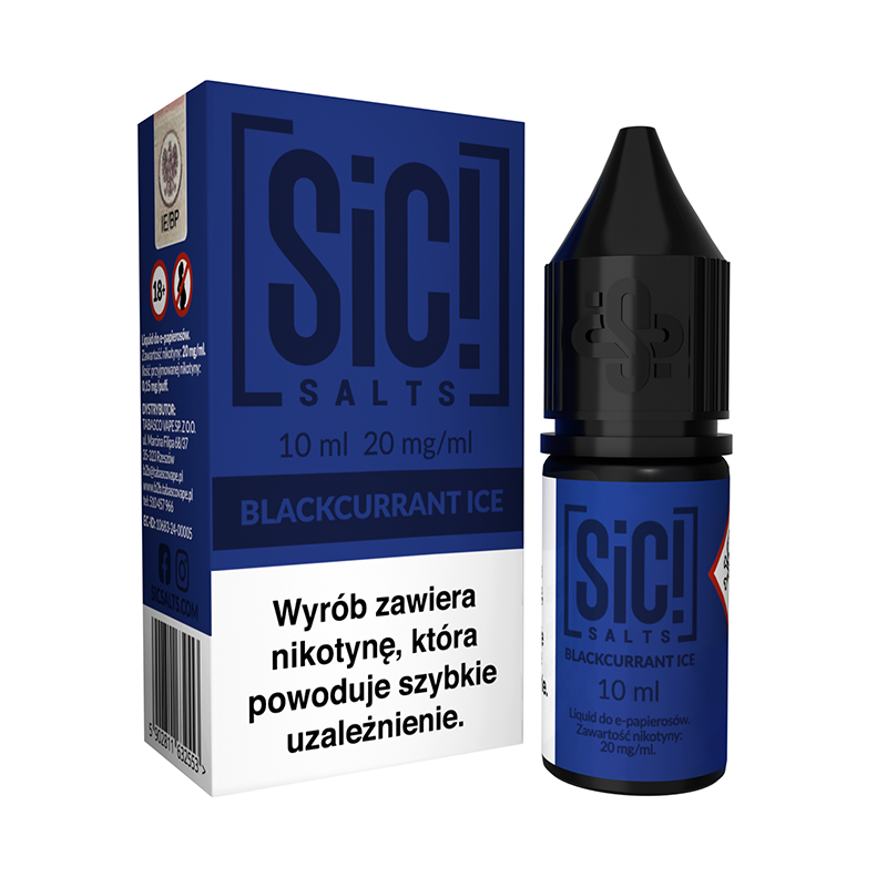 SIC! Salts Blackcurrant Ice 20 mg/ml 10 ml