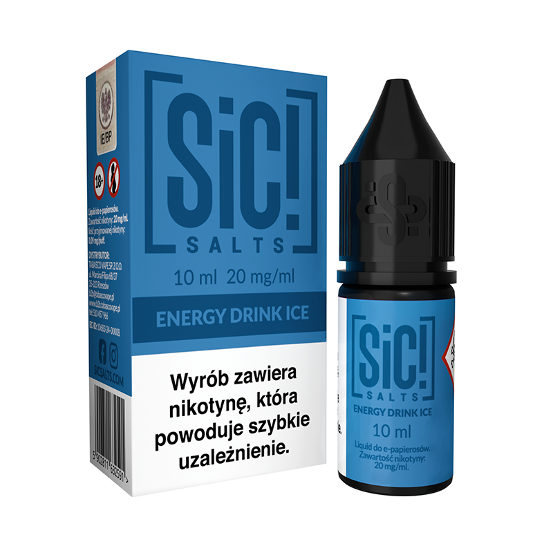 SIC! Salts Energy Drink Ice 20 mg/ml 10 ml