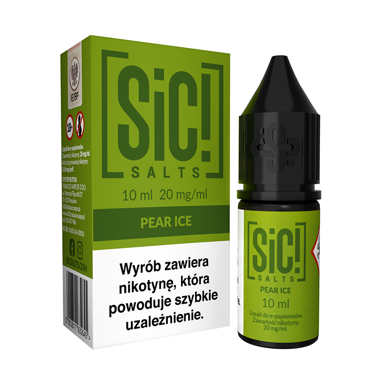 SIC! Salts Pear Ice 20 mg/ml 10 ml