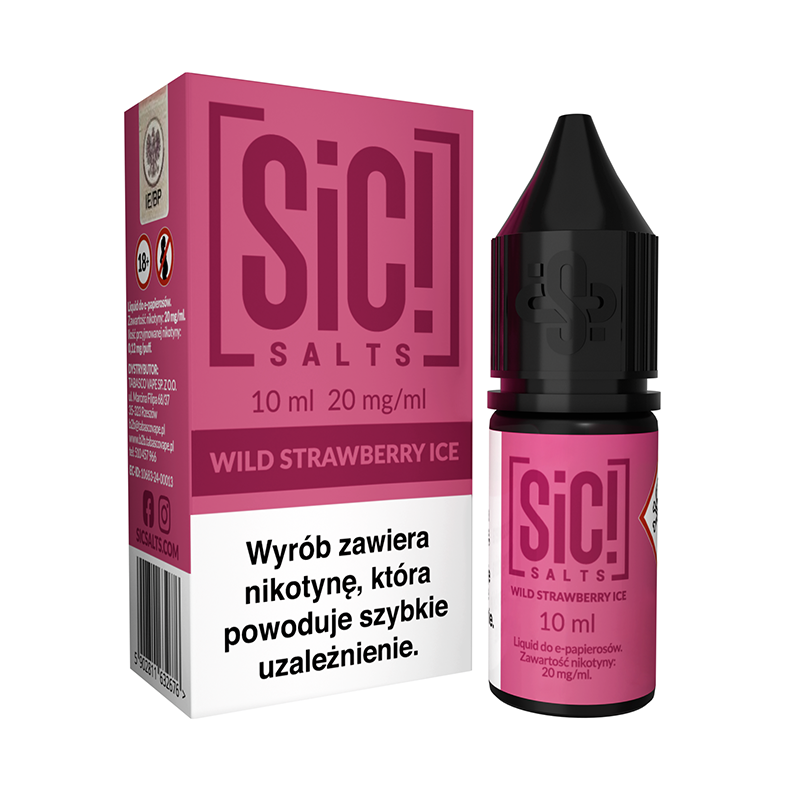 SIC! Salts Wild Strawberry Ice 20 mg/ml 10 ml