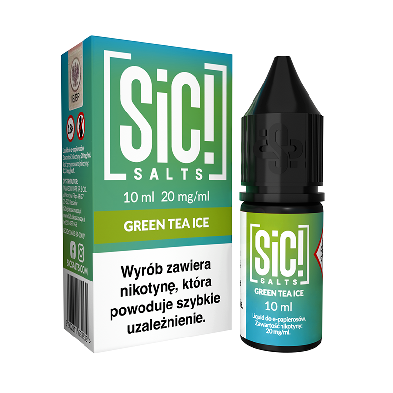 SIC! Salts Green Tea Ice 20 mg/ml 10 ml