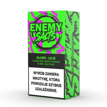 Enemy Salts Aloes Liczi 18 mg/ml 10 ml