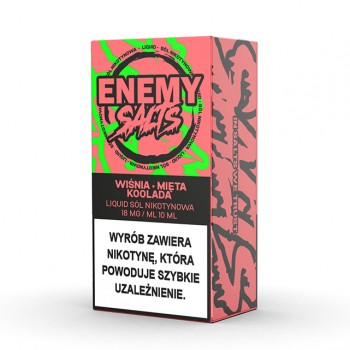 Enemy Salts Wiśnia Mięta Koolada 18 mg/ml 10 ml