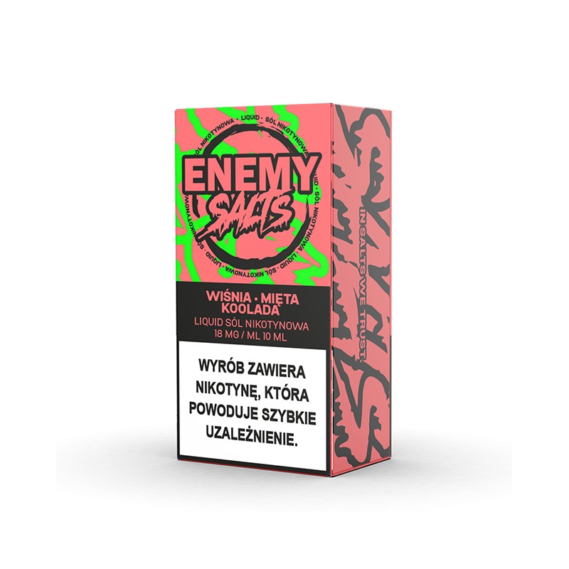 Enemy Salts Wiśnia Mięta Koolada 18 mg/ml 10 ml