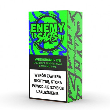 Enemy Salts Winogrono Ice 18 mg/ml 10 ml