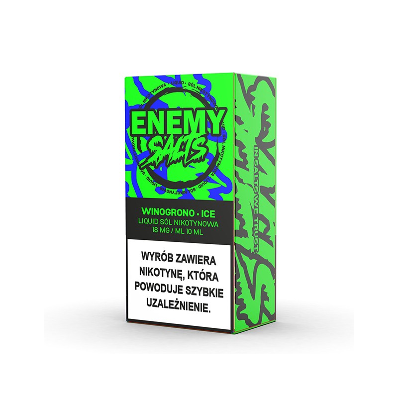 Enemy Salts Winogrono Ice 18 mg/ml 10 ml