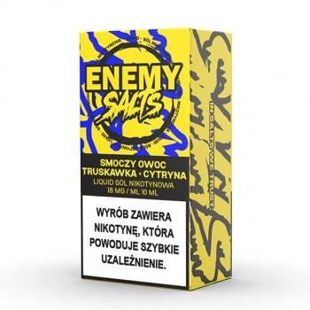 Enemy Salts Smoczy Owoc Truskawka Cytryna 18 mg/ml 10 ml