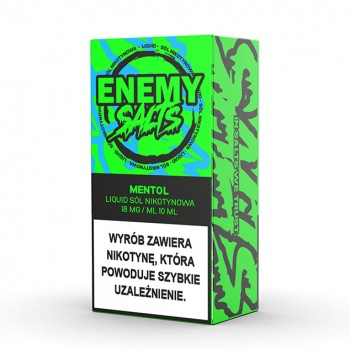 Enemy Salts Mentol 18 mg/ml 10 ml