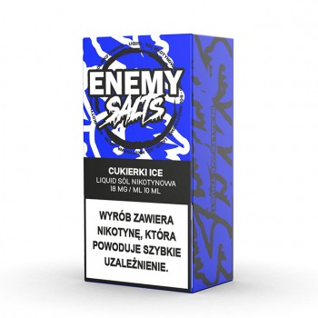 Enemy Salts Cukierki Ice 18 mg/ml 10 ml