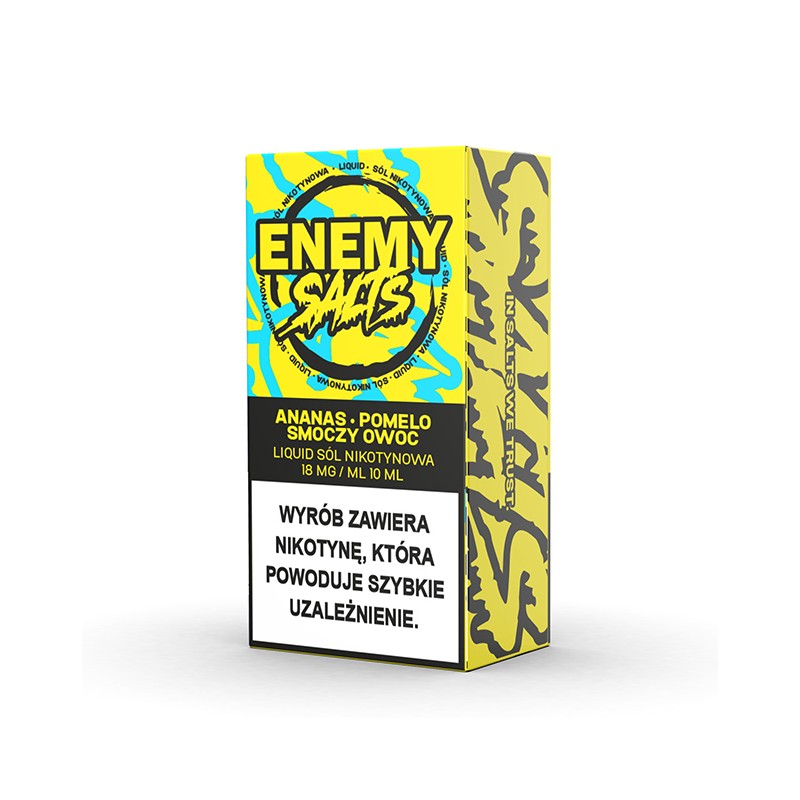 Enemy Salts Ananas Pomelo Smoczy Owoc 18 mg/ml 10 ml