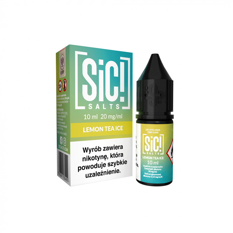 SIC! Salts Lemon Tea Ice 20 mg/ml 10 ml