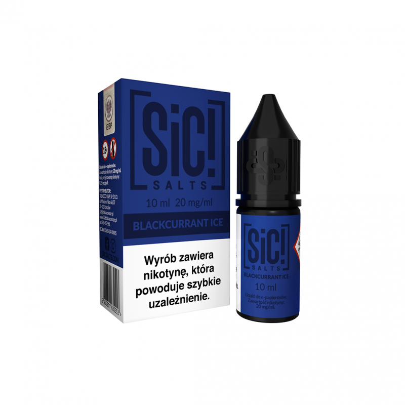 SIC! Salts Blackcurrant Ice 20 mg/ml 10 ml