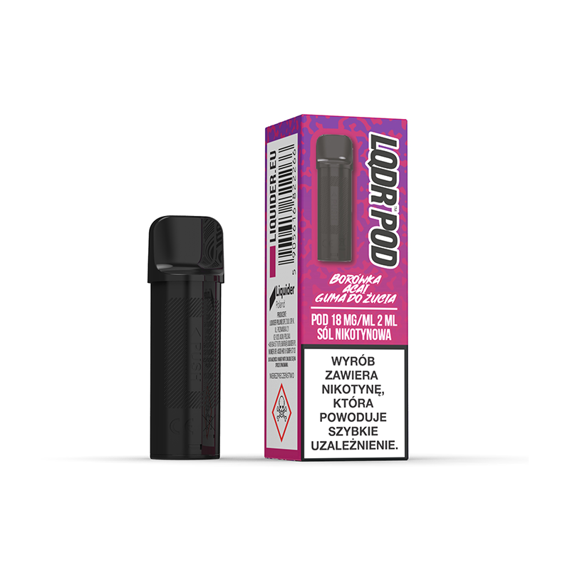 LQDR POD wkład 2ml - Borówka Acai Guma 20mg/ml