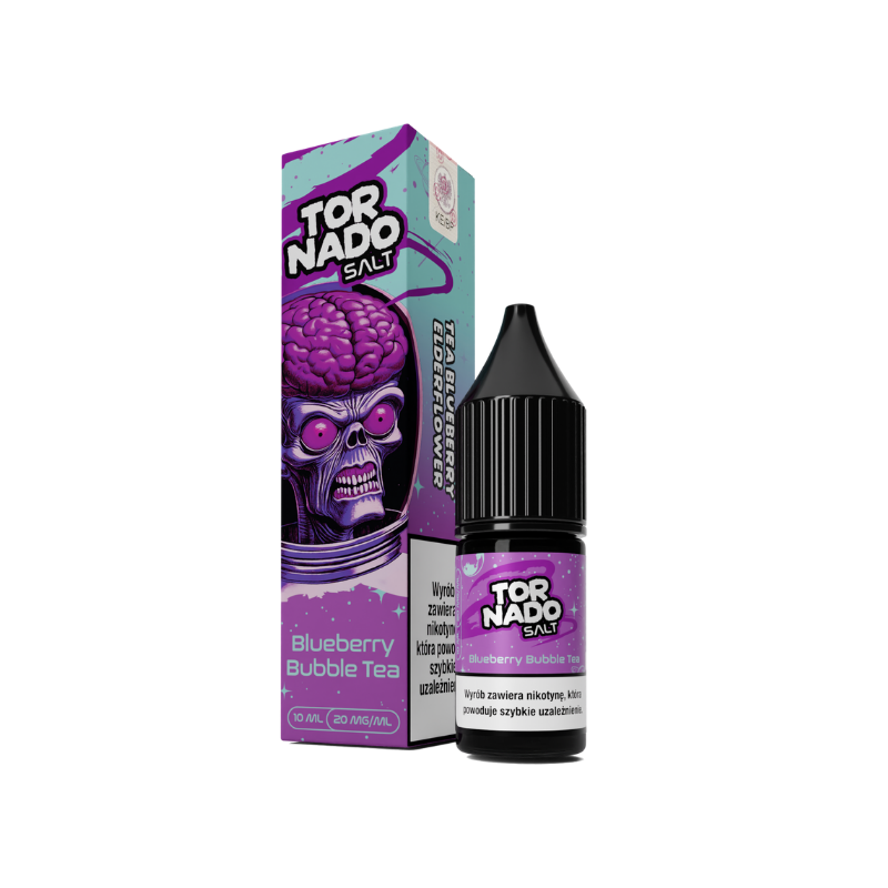 TORNADO Salt Blueberry Bubble Tea 20 mg/ml 10 ml