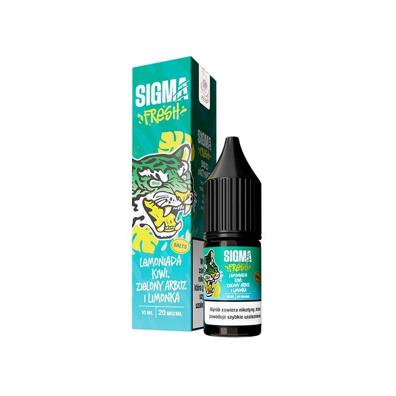 SIGMA FRESH Lemoniada Kiwi, Zielony Arbuz i Limonka 20 mg/ml 10 ml