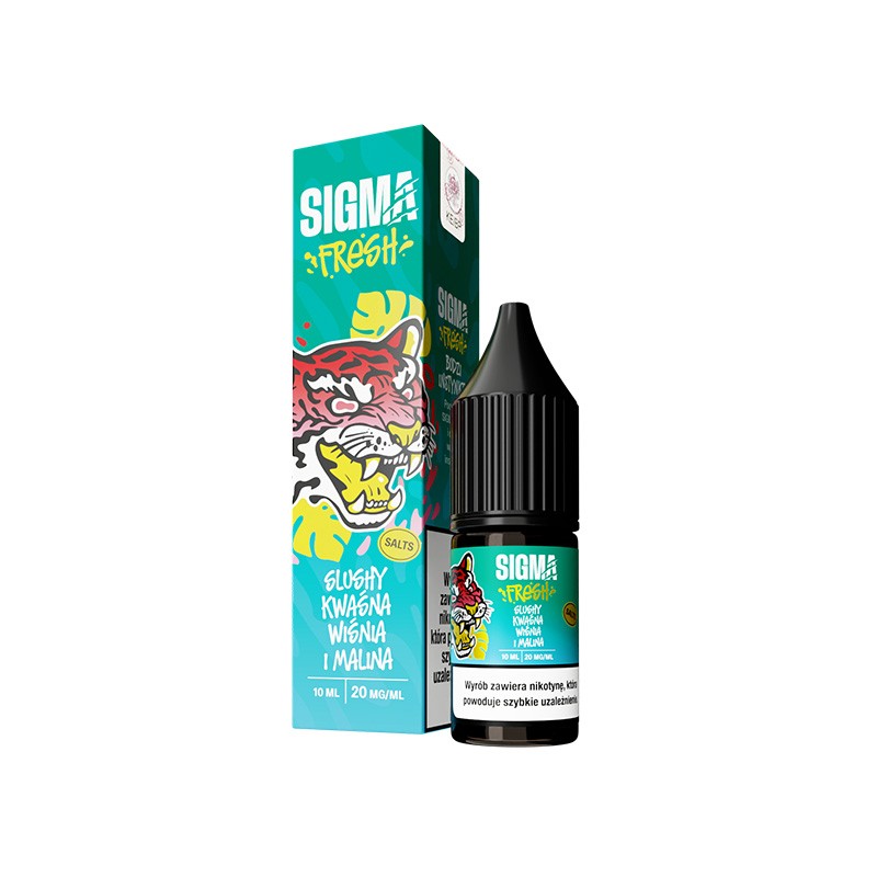 SIGMA FRESH Slushy Kwaśna Wiśnia i Malina 20 mg/ml 10 ml