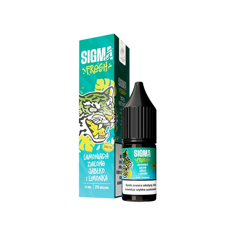 SIGMA FRESH Lemoniada Zielone Jabłko i Limonka 20 mg/ml 10 ml