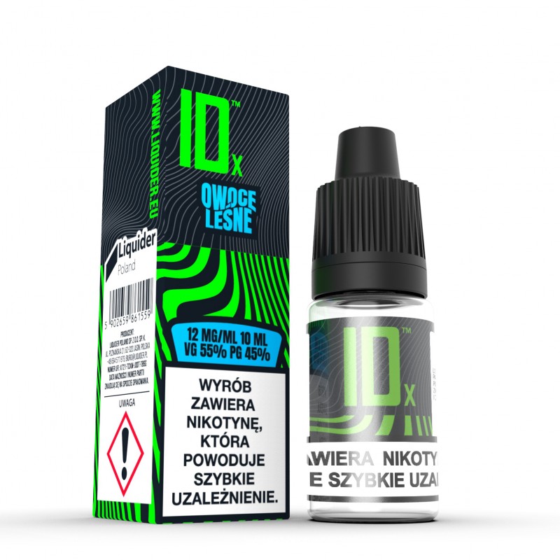 Liquid ID Owoce Leśne 12 mg/ml 10 ml Liquid ID Owoce Leśne 12 mg/ml 10 ml