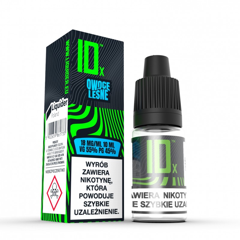 Liquid ID Owoce Leśne 18 mg/ml 10 ml Liquid ID Owoce Leśne 18 mg/ml 10 ml