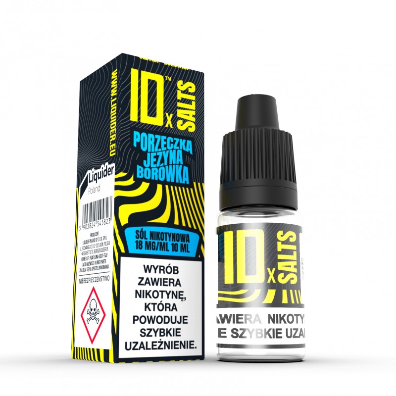 ID Salts Porzeczka Jeżyna Borówka 18 mg/ml 10 ml
