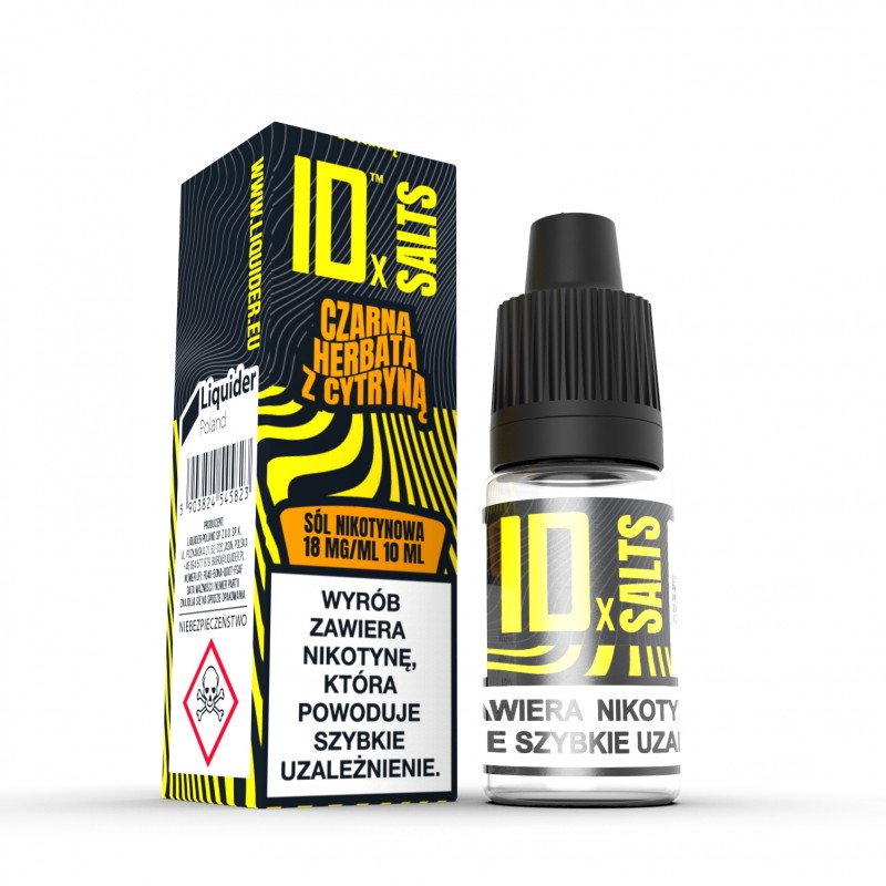 ID Salts Czarna Herbata z Cytryną 18 mg/ml 10 ml