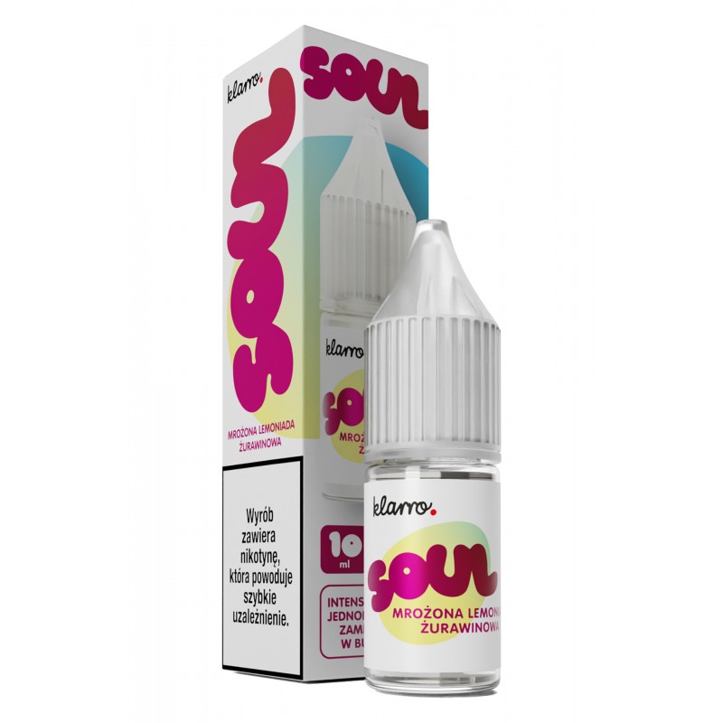 Klarro Soul Mrożona Lemoniada Żurawinowa  20 mg/ml 10 ml