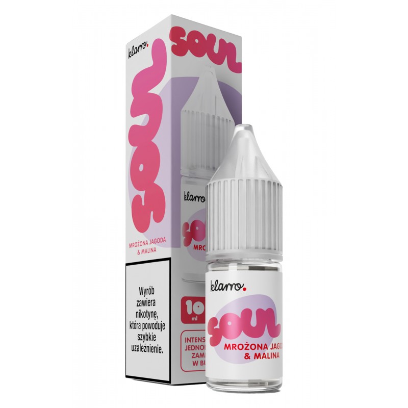 Klarro Soul Mrożona Jagoda i Malina 20 mg/ml 10 ml