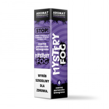 aromat Mystery Fog Czarna Porzeczka, Winogrono 6 ml