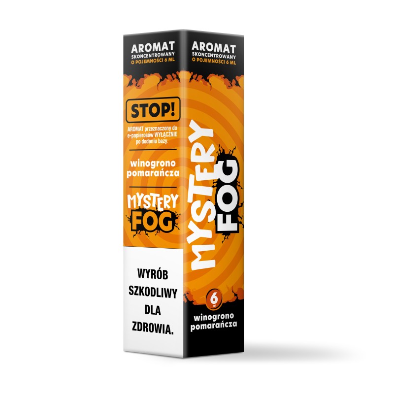 aromat Mystery Fog Winogrono, Pomarańcza 6 ml