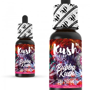 CBD Kush Origins - Bubba Kush 10 ml 250 mg