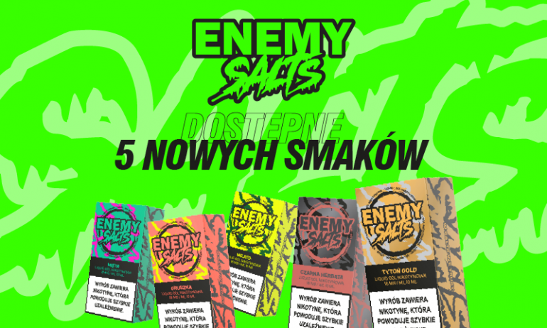 Nowe smaki Enemy Salts